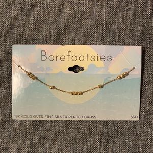 Barefootsies 18k Gold Plated Anklet